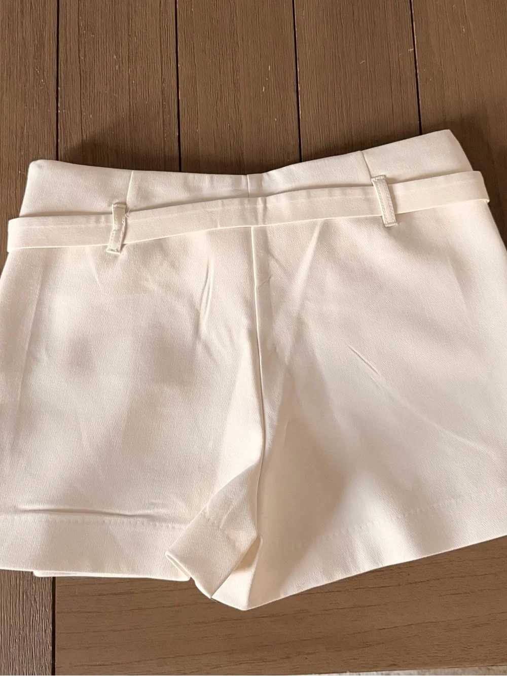 Zara White Skort NWT